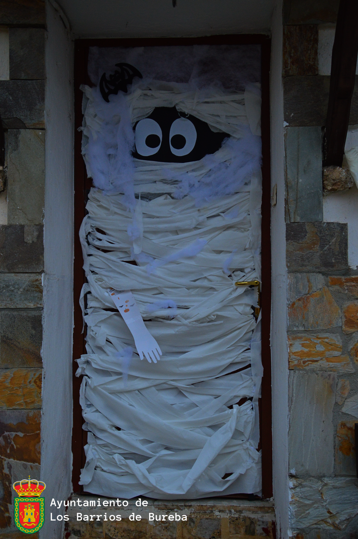 Premiados en el I concurso "Fachadas de Miedo" Halloween 2021