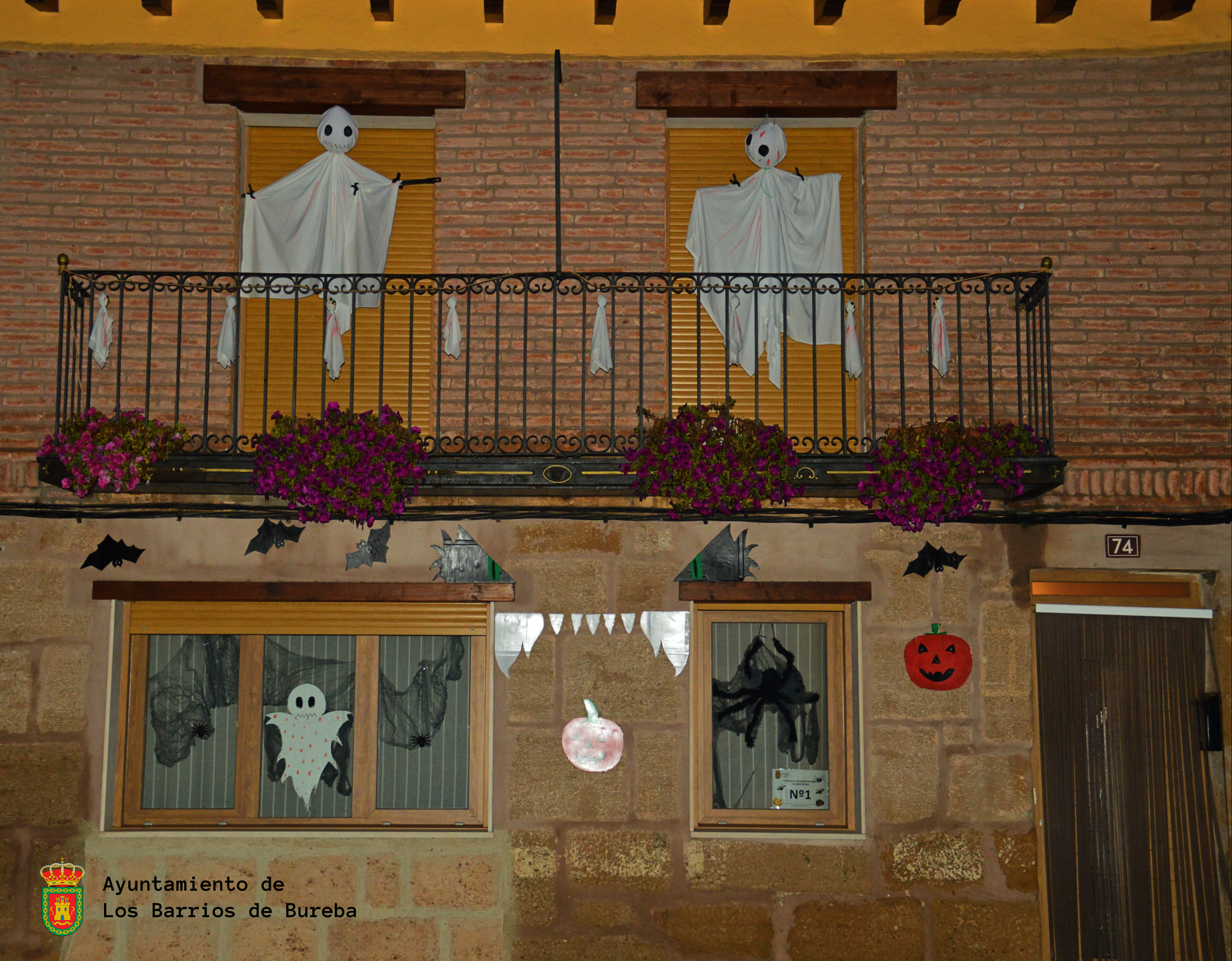 Premiados en el I concurso "Fachadas de Miedo" Halloween 2021