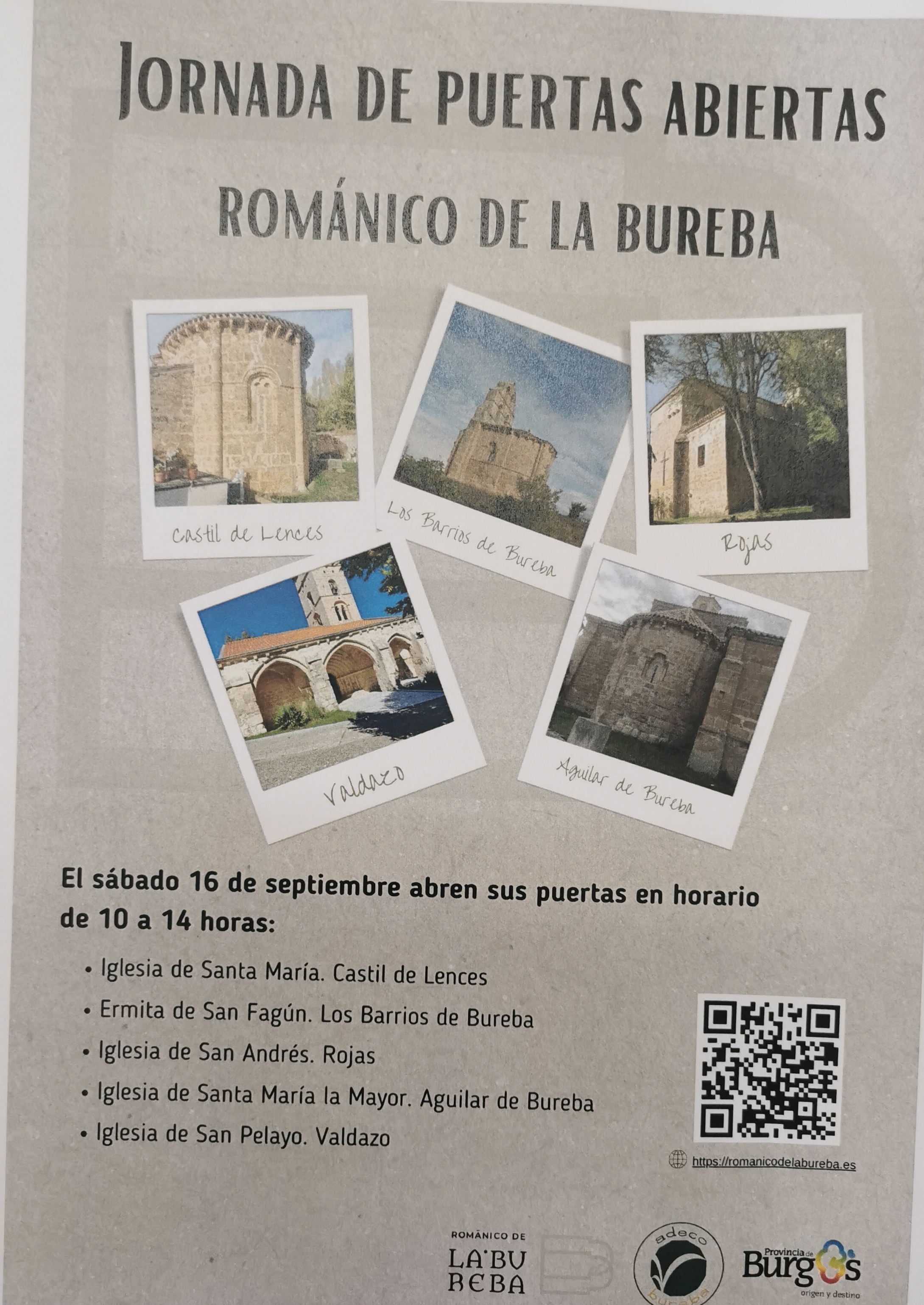JORNADA DE PUERTAS ABIERTAS ROMANICO DE LA BUREBA