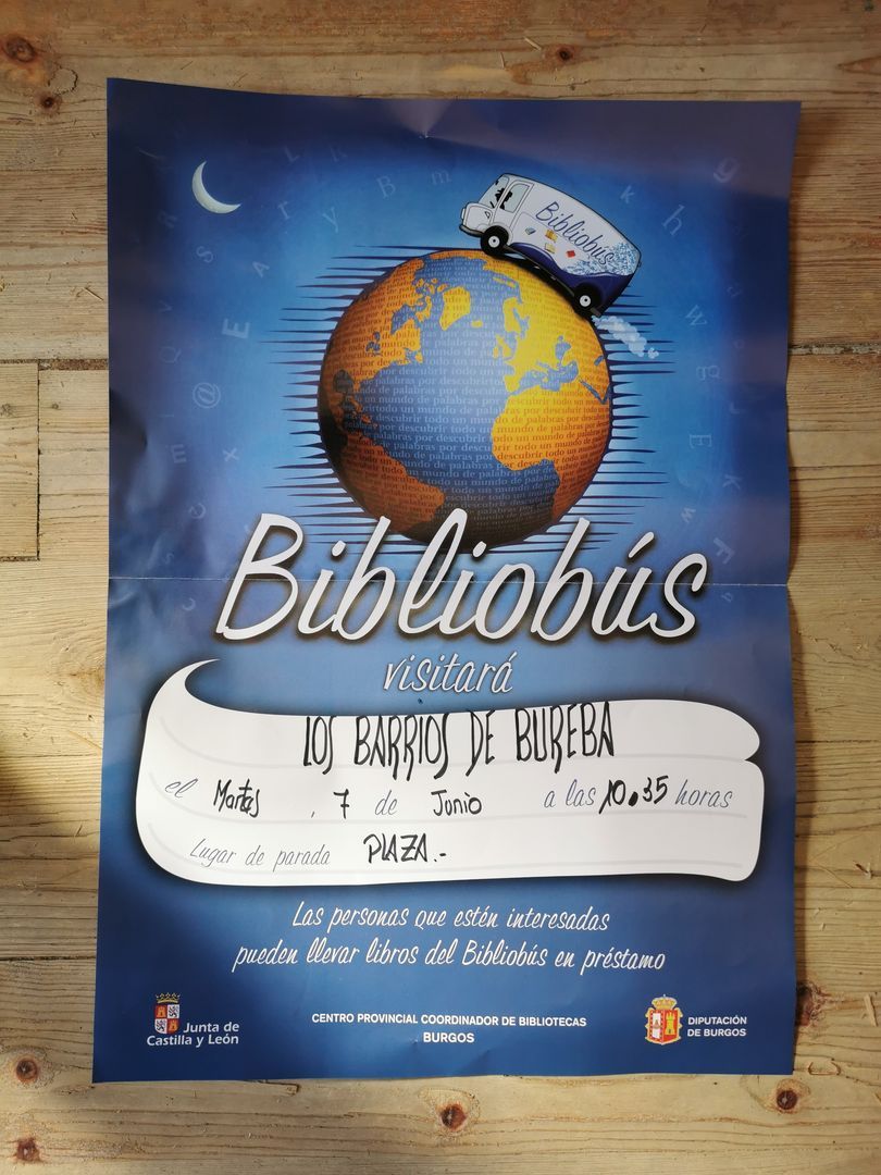 BIBLIOBUS MARTES 7 DE JUNIO